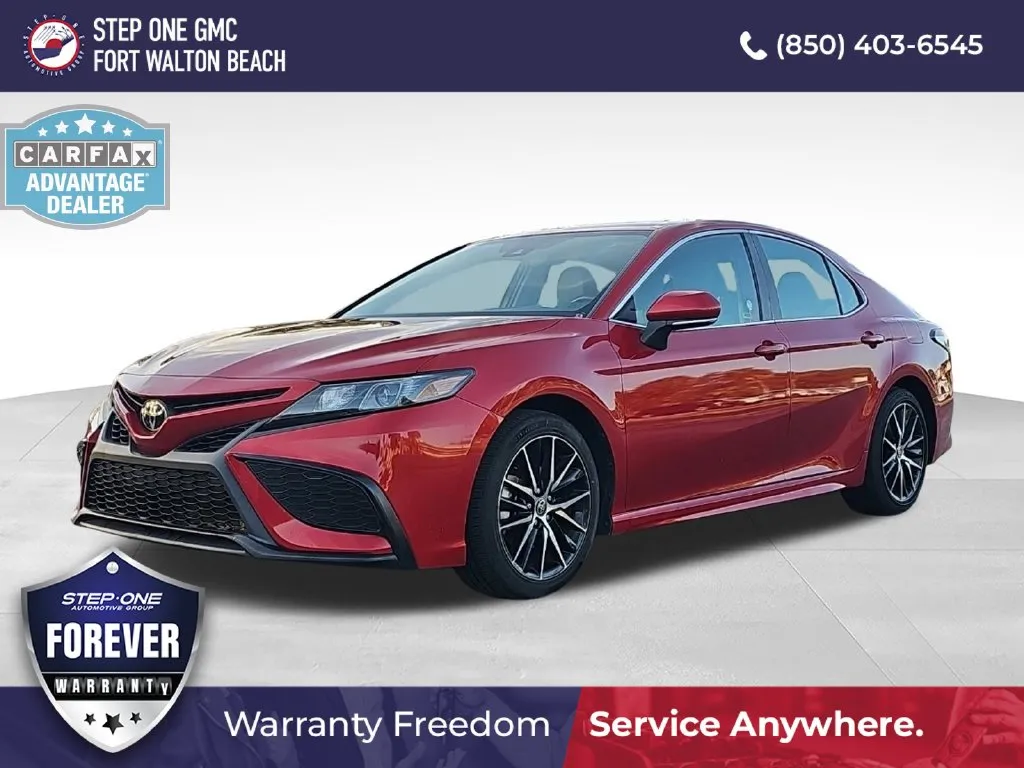 Red 2024 Toyota Camry SE for sale in Fort Walton Beach, FL