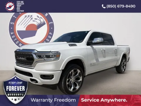 White 2020 Ram 1500 Limited for sale in Crestview, FL