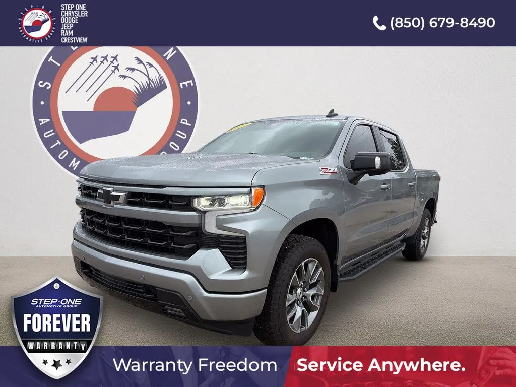 Gray 2025 Chevrolet Silverado 1500 RST for sale in Crestview, FL