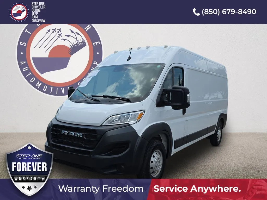 White 2023 Ram ProMaster 2500 High Roof for sale in Crestview, FL