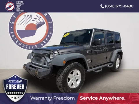 Gray 2018 Jeep Wrangler JK Unlimited Sport for sale in Crestview, FL