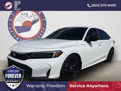 White 2025 Honda Civic Sport for sale in Crestview, FL