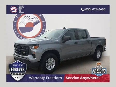 Gray 2025 Chevrolet Silverado 1500 WT for sale in Crestview, FL
