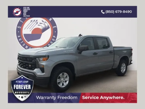 Gray 2025 Chevrolet Silverado 1500 WT for sale in Crestview, FL