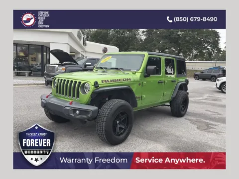 Green 2019 Jeep Wrangler Unlimited Rubicon for sale in Crestview, FL
