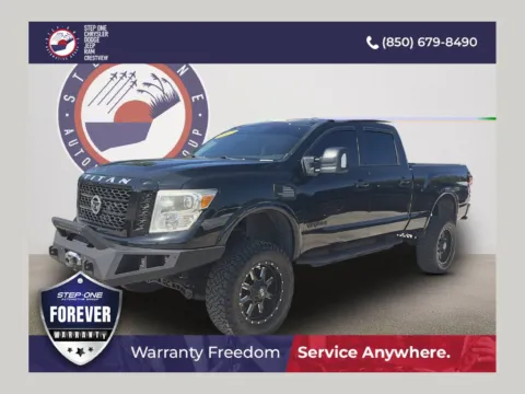 Black 2017 Nissan Titan XD PRO-4X for sale in Crestview, FL