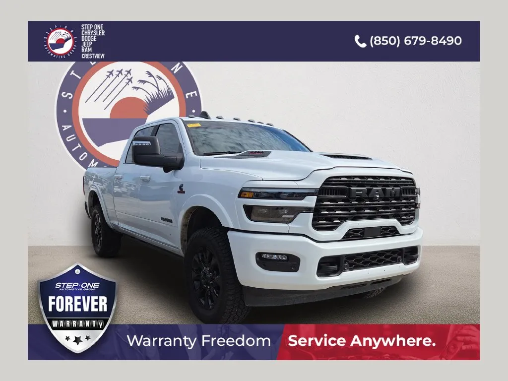 White 2025 Ram 2500 Limited for sale in Crestview, FL