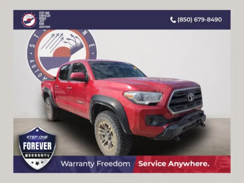 Red 2016 Toyota Tacoma SR5 for sale in Crestview, FL