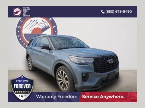 Blue 2025 Ford Explorer ST-Line for sale in Crestview, FL