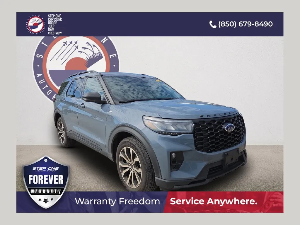 Blue 2025 Ford Explorer ST-Line for sale in Crestview, FL