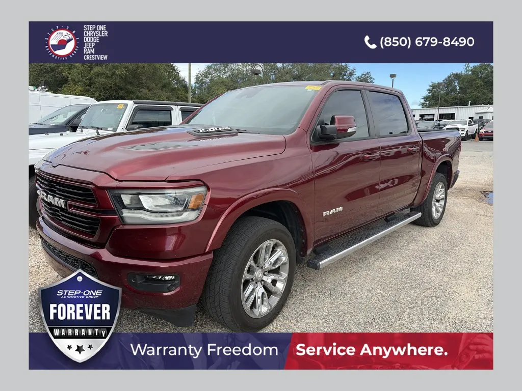 Red 2021 Ram 1500 Laramie for sale in Crestview, FL
