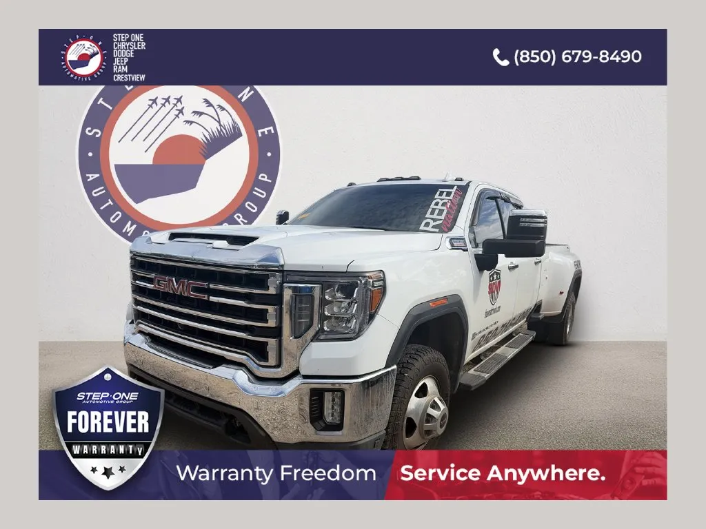White 2023 GMC Sierra 3500 HD SLT for sale in Crestview, FL
