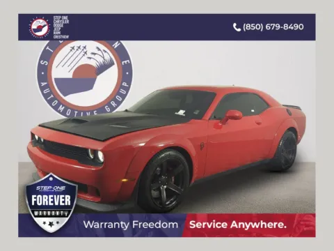 Red 2021 Dodge Challenger R/T Scat Pack Widebody for sale in Crestview, FL