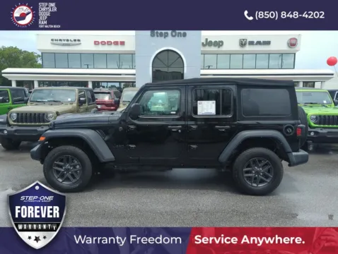 Another view of 2024 Jeep Wrangler Sport S for sale in Fort Walton Beach, FL at Step One Chrysler Dodge Jeep Ram Fiat Fort Walton Beach