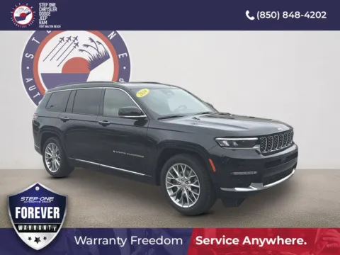 Photos of 2024 Jeep Grand Cherokee L Summit for sale in Fort Walton Beach, FL at Step One Chrysler Dodge Jeep Ram Fiat Fort Walton Beach