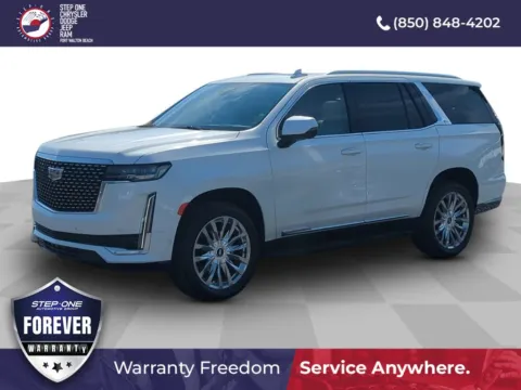 Photos of 2021 Cadillac Escalade Premium Luxury for sale in Fort Walton Beach, FL at Step One Chrysler Dodge Jeep Ram Fiat Fort Walton Beach