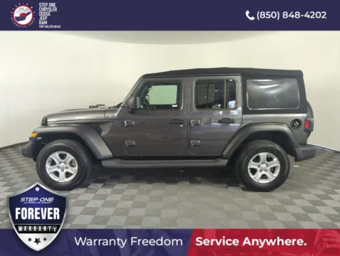 Another view of 2022 Jeep Wrangler Unlimited Sport S for sale in Fort Walton Beach, FL at Step One Chrysler Dodge Jeep Ram Fiat Fort Walton Beach
