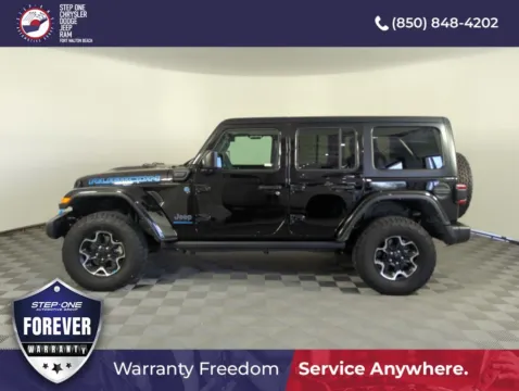 Another view of 2023 Jeep Wrangler Rubicon 4xe for sale in Fort Walton Beach, FL at Step One Chrysler Dodge Jeep Ram Fiat Fort Walton Beach