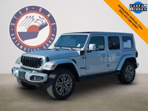 Silver 2024 Jeep Wrangler High Altitude 4xe for sale in Fort Walton Beach, FL