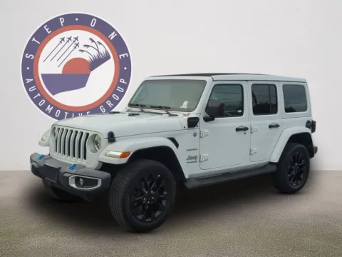 White 2022 Jeep Wrangler Unlimited Sahara 4xe for sale in Fort Walton Beach, FL