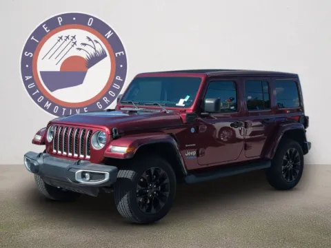 Red 2021 Jeep Wrangler Unlimited Sahara 4xe for sale in Fort Walton Beach, FL