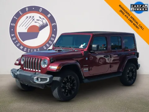 Red 2021 Jeep Wrangler Unlimited Sahara 4xe for sale in Fort Walton Beach, FL