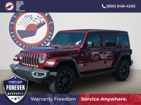 Photos of 2021 Jeep Wrangler Unlimited Sahara 4xe for sale in Fort Walton Beach, FL at Step One Chrysler Dodge Jeep Ram Fiat Fort Walton Beach