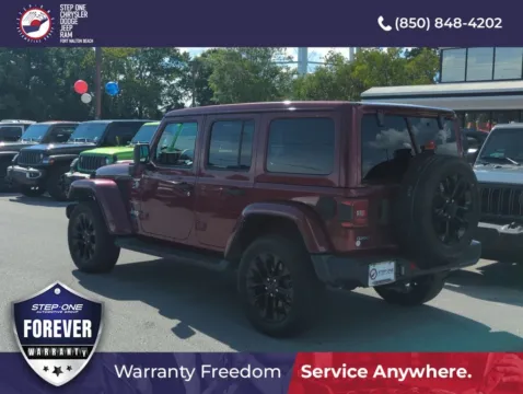 More photos of 2021 Jeep Wrangler Unlimited Sahara 4xe at Step One Chrysler Dodge Jeep Ram Fiat Fort Walton Beach, FL