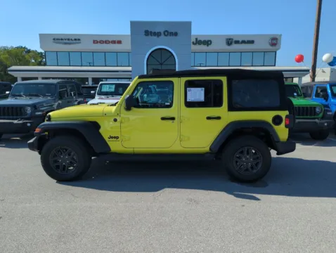 Another view of 2024 Jeep Wrangler Sport S for sale in Fort Walton Beach, FL at Step One Chrysler Dodge Jeep Ram Fiat Fort Walton Beach