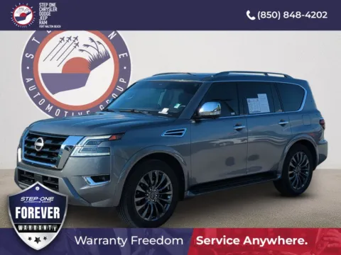Photos of 2023 Nissan Armada Platinum for sale in Fort Walton Beach, FL at Step One Chrysler Dodge Jeep Ram Fiat Fort Walton Beach