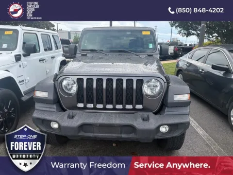 Photos of 2021 Jeep Wrangler Unlimited Sport S for sale in Fort Walton Beach, FL at Step One Chrysler Dodge Jeep Ram Fiat Fort Walton Beach