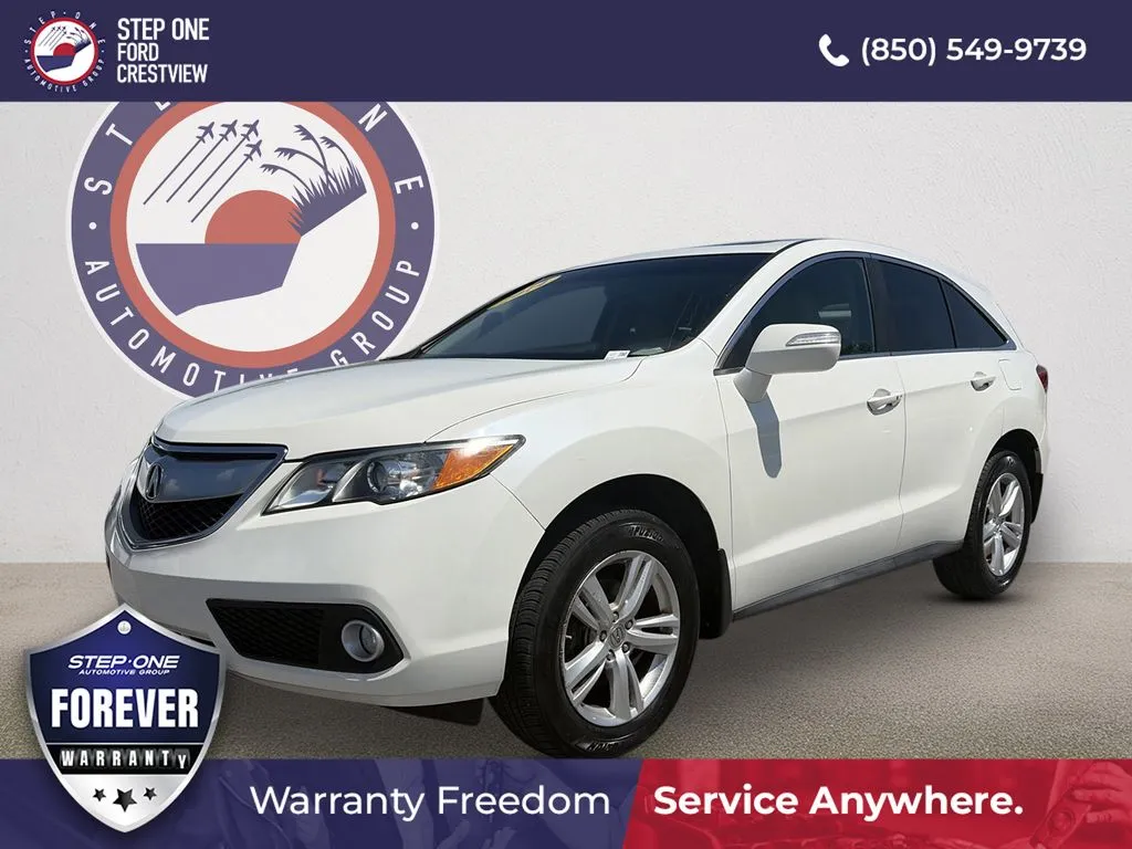 White 2014 Acura RDX Technology Package for sale in Crestview, FL