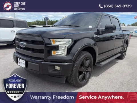 Black 2017 Ford F-150 Lariat for sale in Crestview, FL