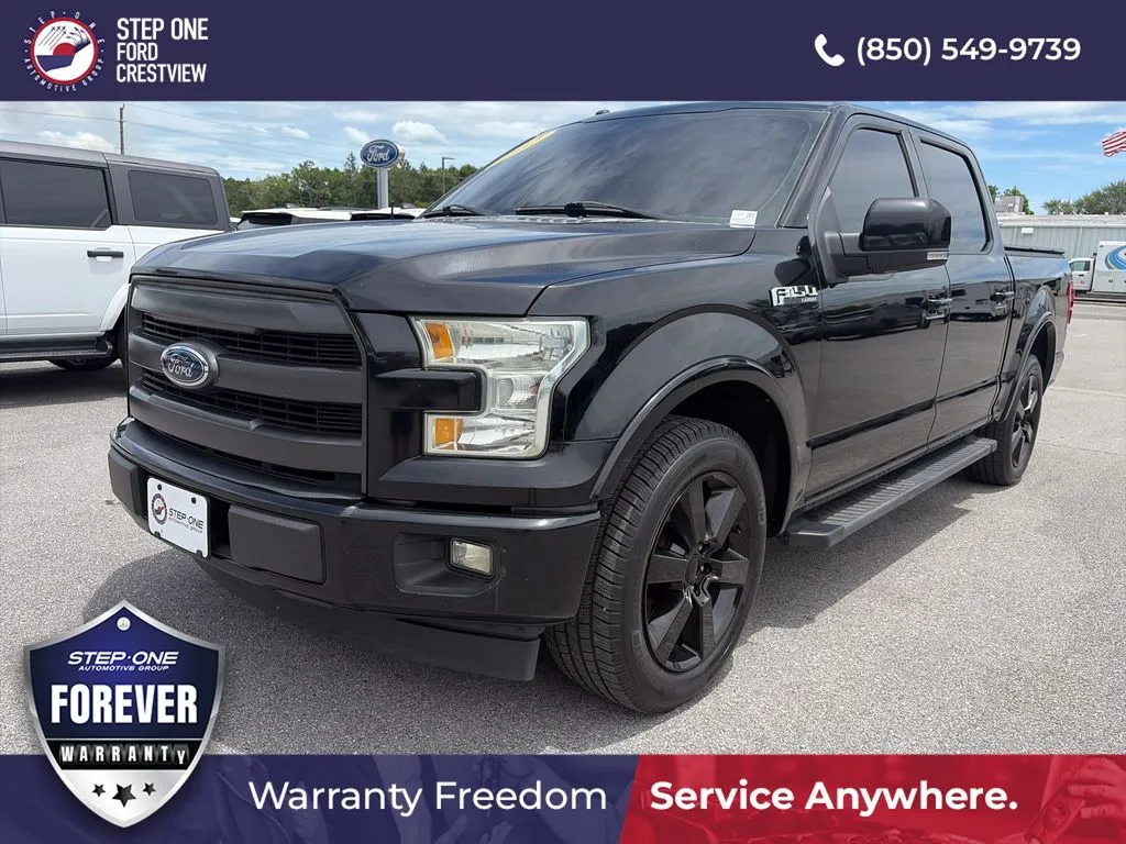 Black 2017 Ford F-150 Lariat for sale in Crestview, FL