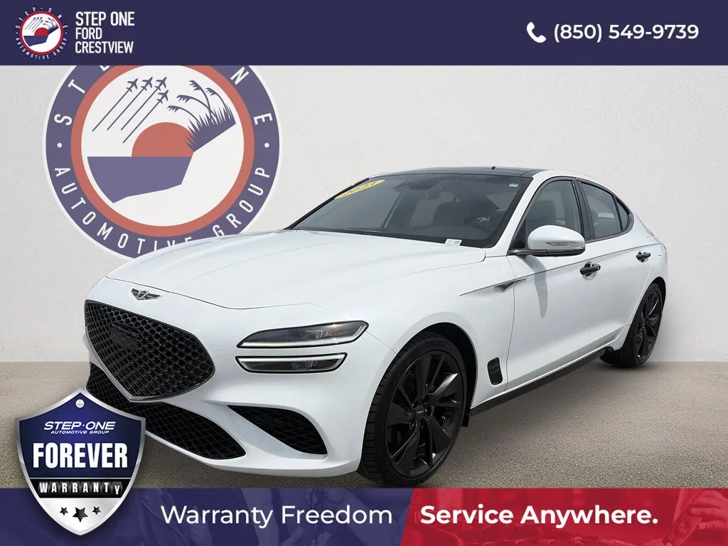 White 2023 Genesis G70 2.0T for sale in Crestview, FL