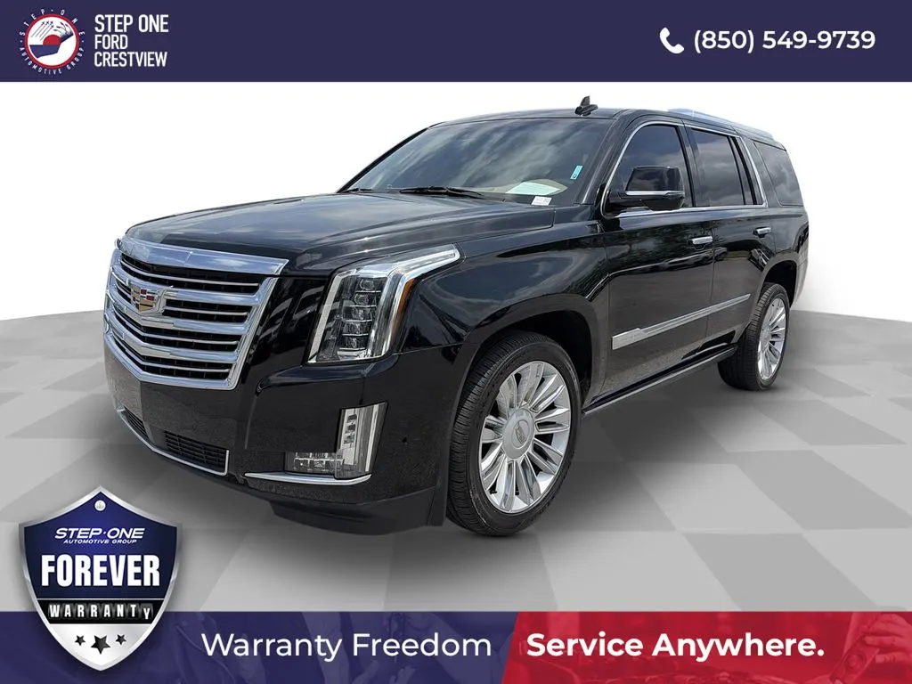 Black 2019 Cadillac Escalade Platinum Edition for sale in Crestview, FL