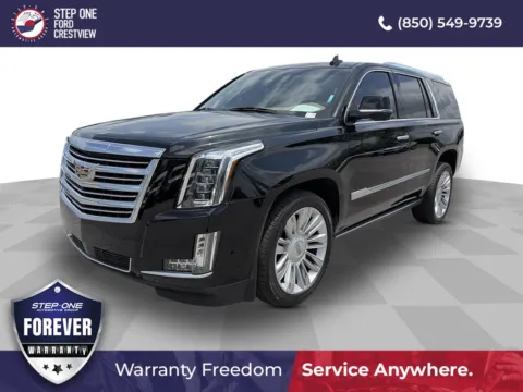 Black 2019 Cadillac Escalade Platinum Edition for sale in Crestview, FL