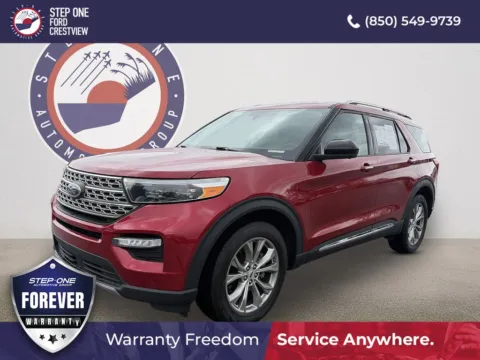 Red 2023 Ford Explorer Limited for sale in Crestview, FL