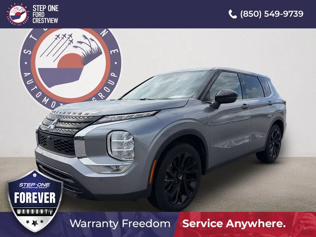 Gray 2022 Mitsubishi Outlander Black Edition for sale in Crestview, FL
