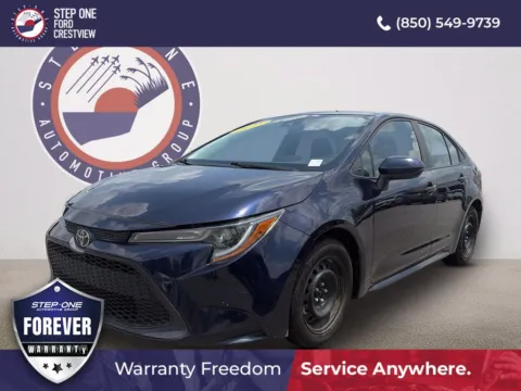 Blue 2021 Toyota Corolla LE for sale in Crestview, FL