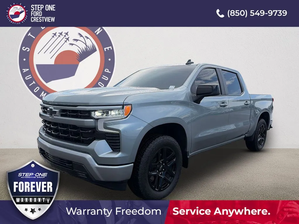 Gray 2025 Chevrolet Silverado 1500 RST for sale in Crestview, FL