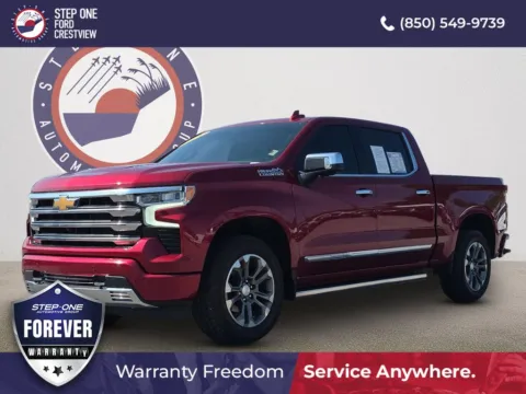 Red 2024 Chevrolet Silverado 1500 High Country for sale in Crestview, FL