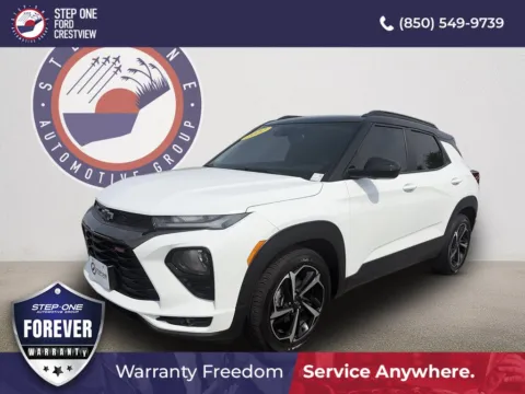 White 2022 Chevrolet TrailBlazer RS for sale in Crestview, FL