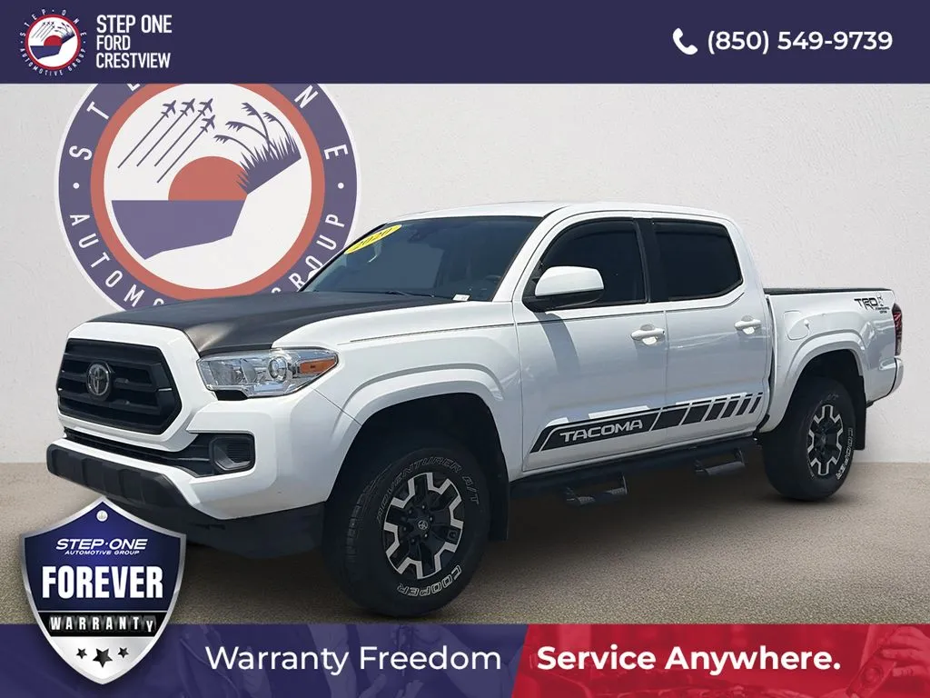 White 2020 Toyota Tacoma SR for sale in Crestview, FL
