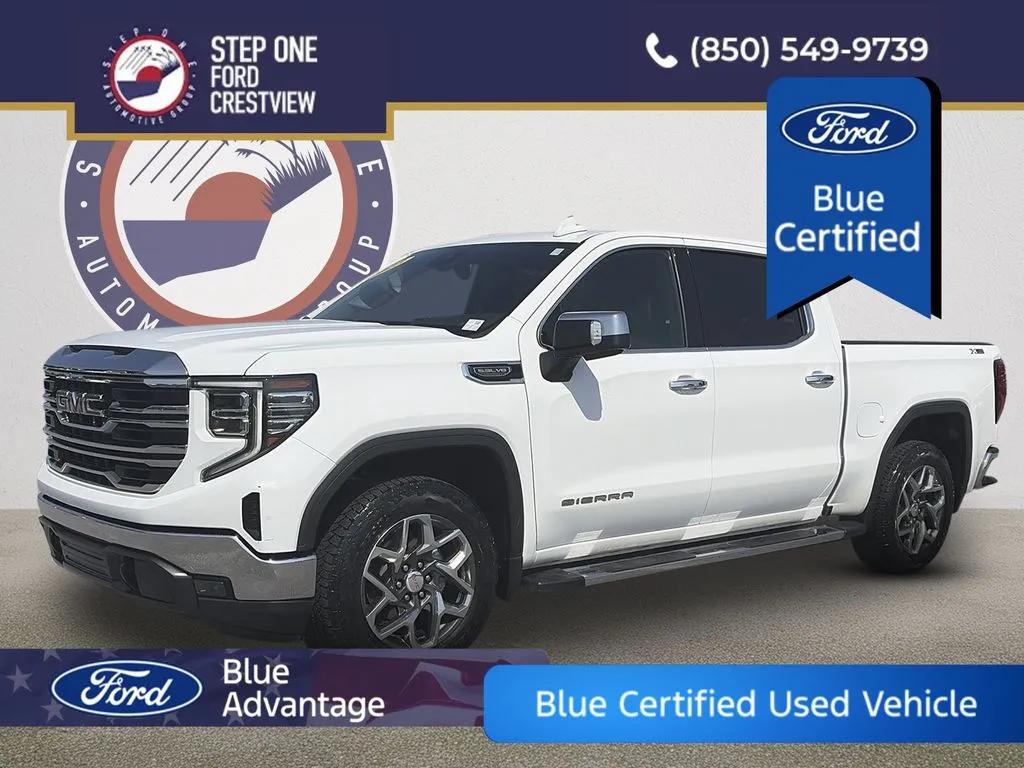 White 2023 GMC Sierra 1500 SLT for sale in Crestview, FL