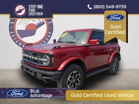 Red 2021 Ford Bronco Outer Banks for sale in Crestview, FL