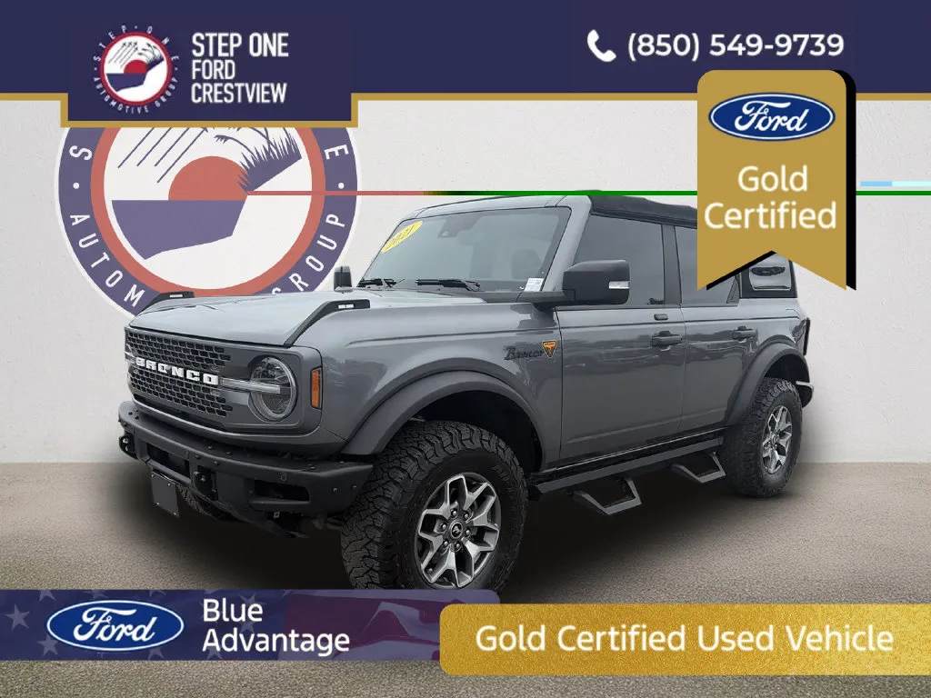 Gray 2021 Ford Bronco Badlands for sale in Crestview, FL