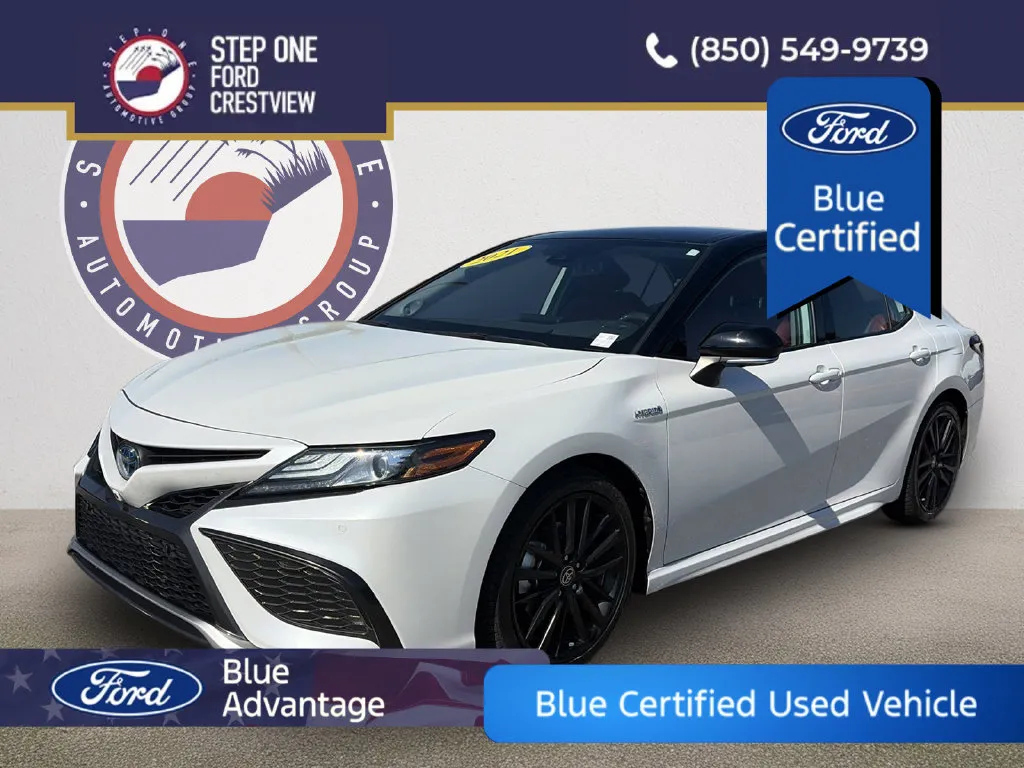 Black 2021 Toyota Camry Hybrid XSE for sale in Crestview, FL