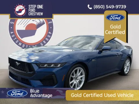 Blue 2024 Ford Mustang GT Premium for sale in Crestview, FL