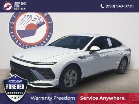 White 2025 Hyundai Sonata SE for sale in Crestview, FL